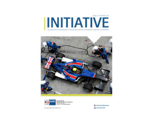 Title page of the Initiative magazine