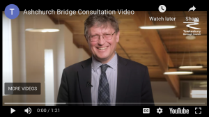 Screenshot of Ashchurch Bridge Consultation Video