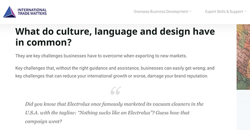 What do culture, language and design have in common